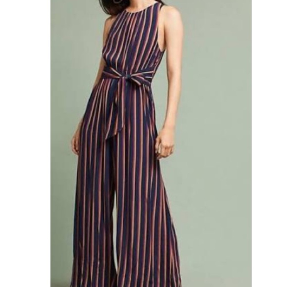 Tracy Reese “plenty” collection tie front jumpsuit